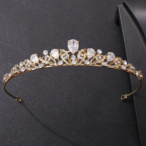 hair clips & barrettes gs002 fashion korean plain alloy zircon crown tiara princess bridal wedding hoop women headpiece accessory, Golden;silver
hair clips & barrettes gs002 fashion korean plain alloy zircon crown tiara princess bridal wedding hoop women headpiece accessory, Golden;silver