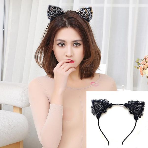 hair accessories black lace cat ears headband for women girls dance party hoop multi-color po props wash face
hair accessories black lace cat ears headband for women girls dance party hoop multi-color po props wash face