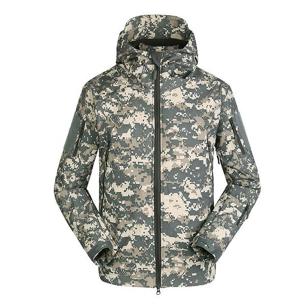 men's military camouflage fleece jacket shark skin soft shell military tactical jacket male camouflage windbreakers 105, Black;brown
men's military camouflage fleece jacket shark skin soft shell military tactical jacket male camouflage windbreakers 105, Black;brown