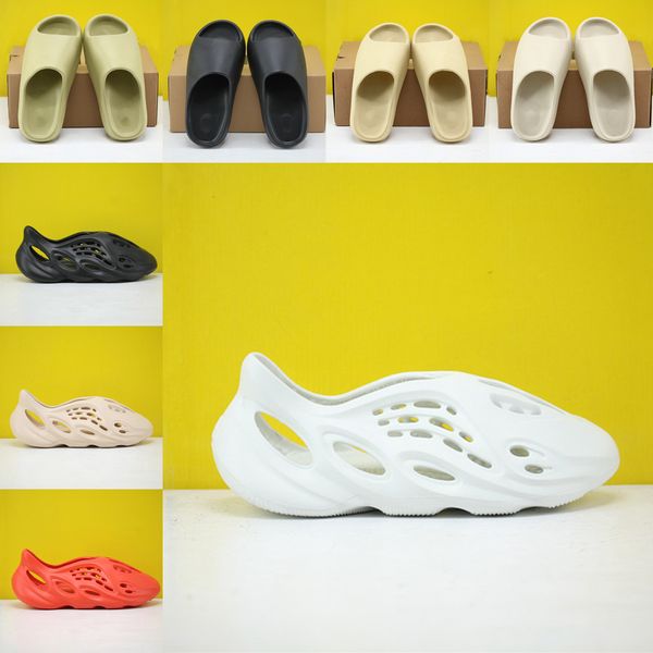 2021 foam runner slipper sandal shoes men women resin bone desert sand earth brown soot triple black total orange slide sandals us 5-11.5
2021 foam runner slipper sandal shoes men women resin bone desert sand earth brown soot triple black total orange slide sandals us 5-11.5