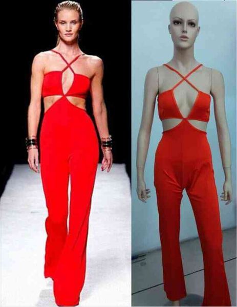 fashion catwalk criss-cross suspenders women rompers club bodysuit strap one-piece pants evening party, Black;white
fashion catwalk criss-cross suspenders women rompers club bodysuit strap one-piece pants evening party, Black;white