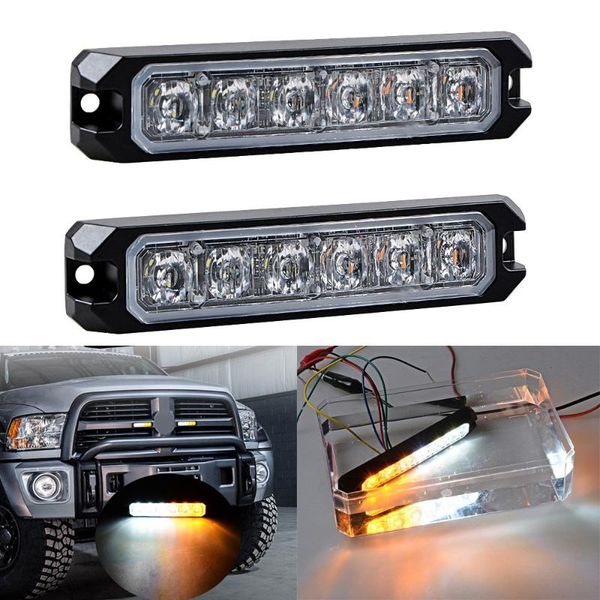emergency lights high brightness 6led waterproof 18w car strobel light flash warning truck boat forklift side signal 9v-30v
emergency lights high brightness 6led waterproof 18w car strobel light flash warning truck boat forklift side signal 9v-30v