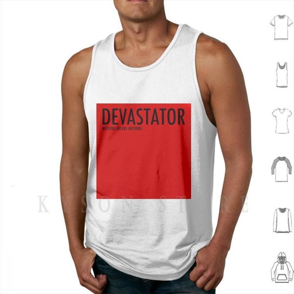 devastator nothing means tank vest sleeveless decapod record indie label bands merch, White;black
devastator nothing means tank vest sleeveless decapod record indie label bands merch, White;black
