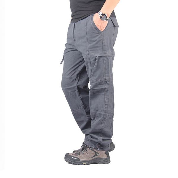 2021 new pants casual multi pockets style pantalon men straight long trousers tactical pant plus size 8ora, Black
2021 new pants casual multi pockets style pantalon men straight long trousers tactical pant plus size 8ora, Black