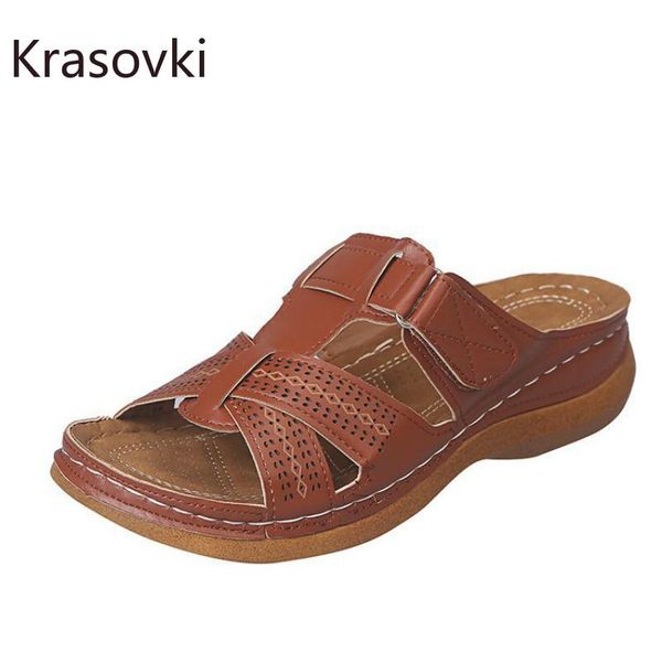slippers krasovki breathable women cool causal drag 2021 wedges solid color thick bottom casual fashion med shoes, Black
slippers krasovki breathable women cool causal drag 2021 wedges solid color thick bottom casual fashion med shoes, Black