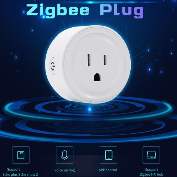 smart power plugs 2021 zigbee socket us plug switch for amazon alexa/smart things hub app control sell
smart power plugs 2021 zigbee socket us plug switch for amazon alexa/smart things hub app control sell