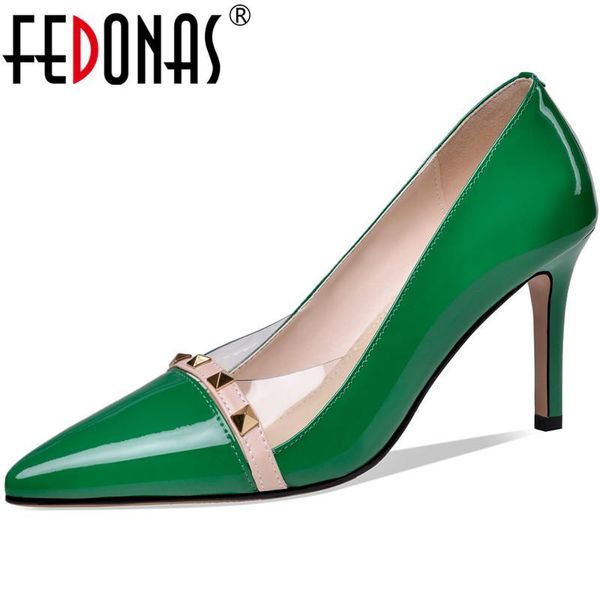 dress shoes fedonas metal rivets for women 2021 spring genune leather high heels pumps female est shallow night club woman, Black
dress shoes fedonas metal rivets for women 2021 spring genune leather high heels pumps female est shallow night club woman, Black