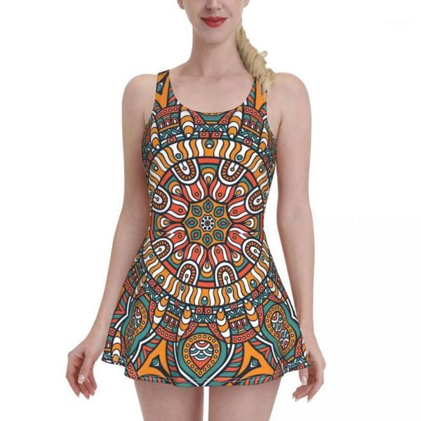women's swimwear vintage mandala beach swimsuit swimming dress young ladies party dresses slim skirts female summer beachwear for surfi, White;black
women's swimwear vintage mandala beach swimsuit swimming dress young ladies party dresses slim skirts female summer beachwear for surfi, White;black