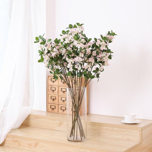 5 pcs hydrangea flower branch silk artificial flowers home wedding decoration flores artificiales flower fleur
5 pcs hydrangea flower branch silk artificial flowers home wedding decoration flores artificiales flower fleur