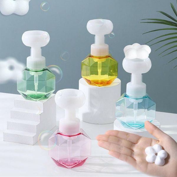 liquid soap dispenser 300ml bubbler flower shape foam foaming pump lotions refillable bottle shower ju0278
liquid soap dispenser 300ml bubbler flower shape foam foaming pump lotions refillable bottle shower ju0278