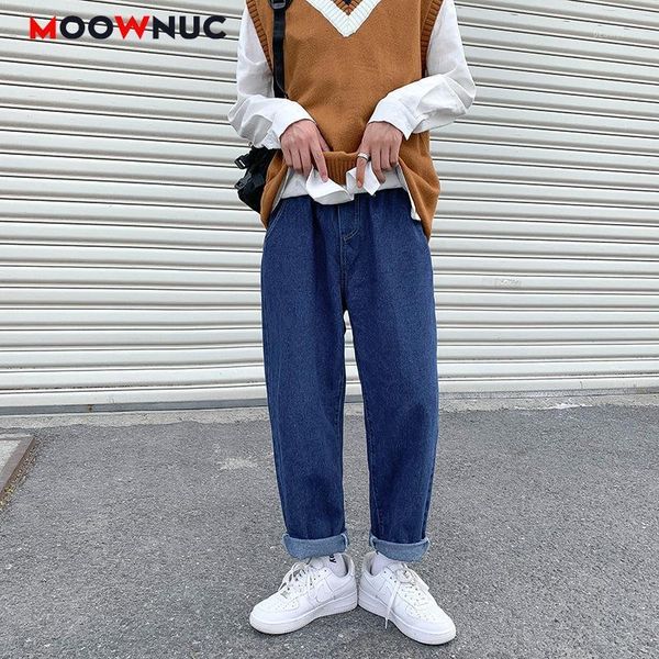 men's jeans full-length pant casual for men 2021 spring fashion wide leg loose sweatpants denim trousers male washed straight moownuc, Blue
men's jeans full-length pant casual for men 2021 spring fashion wide leg loose sweatpants denim trousers male washed straight moownuc, Blue