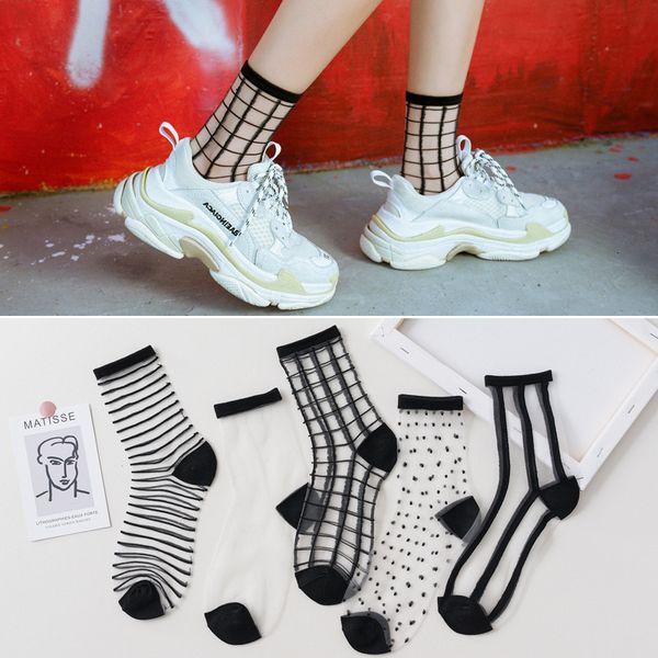 black white fish ee transparent 2020 summer fashion elasticity only thin women sheer socks womens side
black white fish ee transparent 2020 summer fashion elasticity only thin women sheer socks womens side