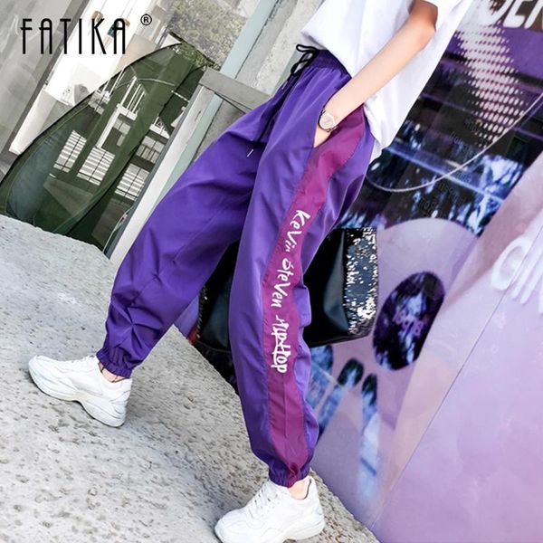 women's pants & capris fatika streetwear casual pockets high waist female lace up cool style ladies women spring autumn thin trousers, Black;white
women's pants & capris fatika streetwear casual pockets high waist female lace up cool style ladies women spring autumn thin trousers, Black;white