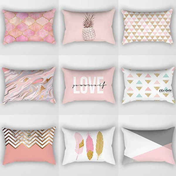 pillow case ins rose gold throw geometric cushion cover home sofa decorative pillows 30x50cm
pillow case ins rose gold throw geometric cushion cover home sofa decorative pillows 30x50cm