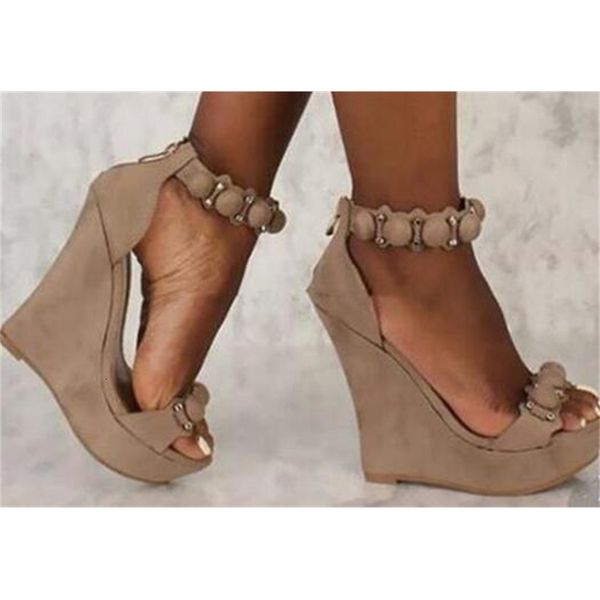 sandals dipsloot nude suede pom rivets platform wedge sandals woman will see zipper back super high heels casual shoes ladie wgic, Black
sandals dipsloot nude suede pom rivets platform wedge sandals woman will see zipper back super high heels casual shoes ladie wgic, Black