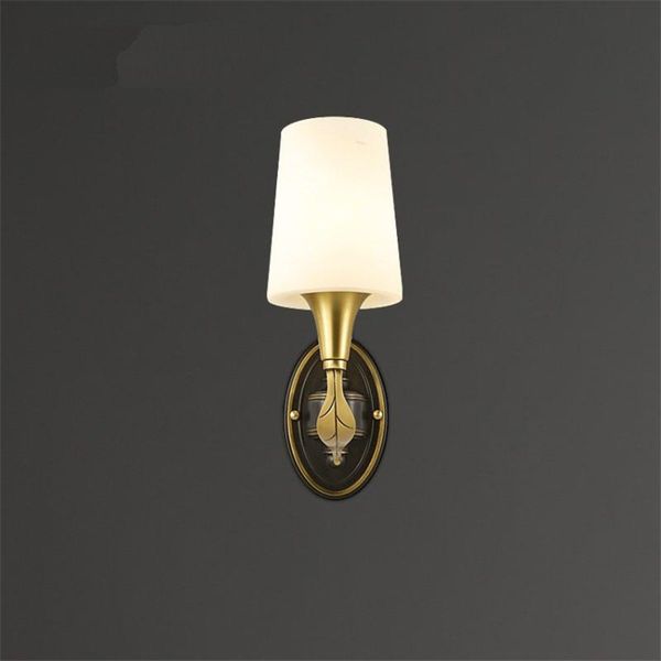 wall lamp american copper single head lamps modern bedroom bedside fixture aisle balcony living room background luxury lighting
wall lamp american copper single head lamps modern bedroom bedside fixture aisle balcony living room background luxury lighting