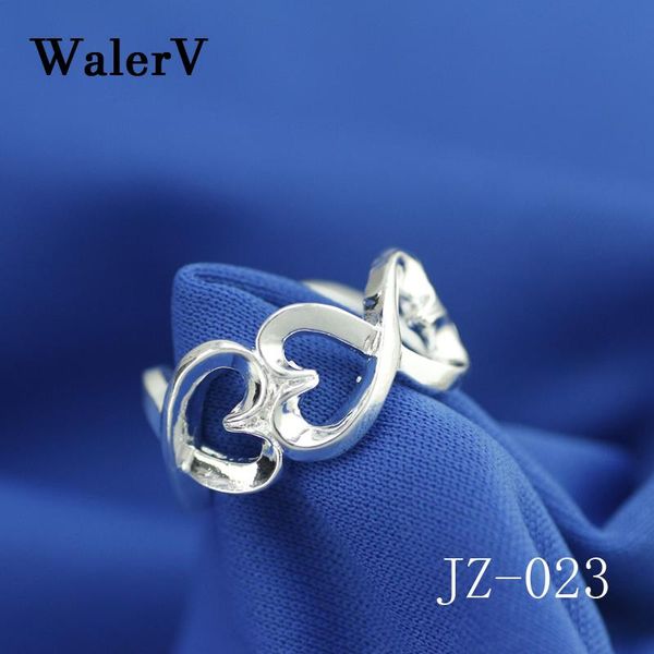 wedding rings walerv sterling fashion double hearts of love open finger for women jewelry fingers gift, Slivery;golden
wedding rings walerv sterling fashion double hearts of love open finger for women jewelry fingers gift, Slivery;golden