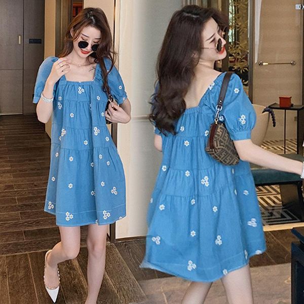 maternity clothes summer cotton short sleeve loose stylish dress for pregnant women pregnancy clothes, White
maternity clothes summer cotton short sleeve loose stylish dress for pregnant women pregnancy clothes, White