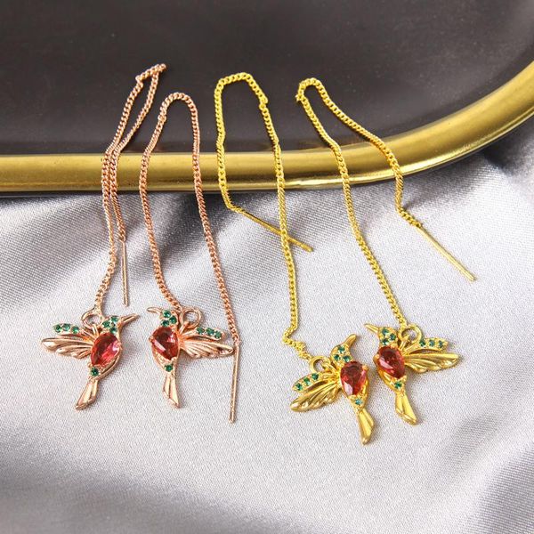 dangle & chandelier long drop earrings cute bird tassel crystal pendant small for women gift jewelry, Silver
dangle & chandelier long drop earrings cute bird tassel crystal pendant small for women gift jewelry, Silver