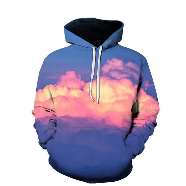men's hoodies & sweatshirts autumn men women rainbow cloud fashion creativity 3d printed pullover long sleeve streetwear coat, Black
men's hoodies & sweatshirts autumn men women rainbow cloud fashion creativity 3d printed pullover long sleeve streetwear coat, Black