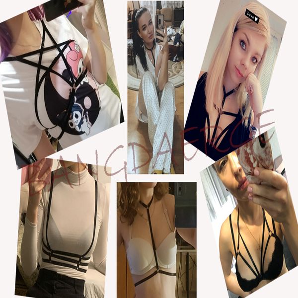 women fetish chest bondage harness lingerie harajuku sexyy body harness bra erotic body cage bra gothic suspenders garter belt
women fetish chest bondage harness lingerie harajuku sexyy body harness bra erotic body cage bra gothic suspenders garter belt