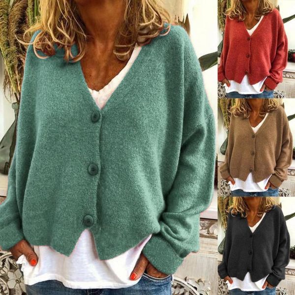women's knits & tees women sweaters cardigan solid bright color autumn winter long sleeve for outwear knitted coat, White
women's knits & tees women sweaters cardigan solid bright color autumn winter long sleeve for outwear knitted coat, White