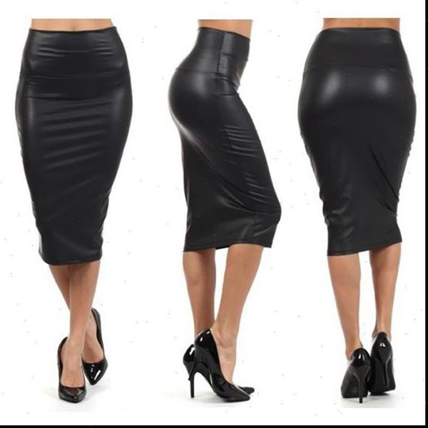 europe ol faux leather skirt women high waist bag hip solid skirts office lady slim knee length skirt spring autumn match, Black
europe ol faux leather skirt women high waist bag hip solid skirts office lady slim knee length skirt spring autumn match, Black