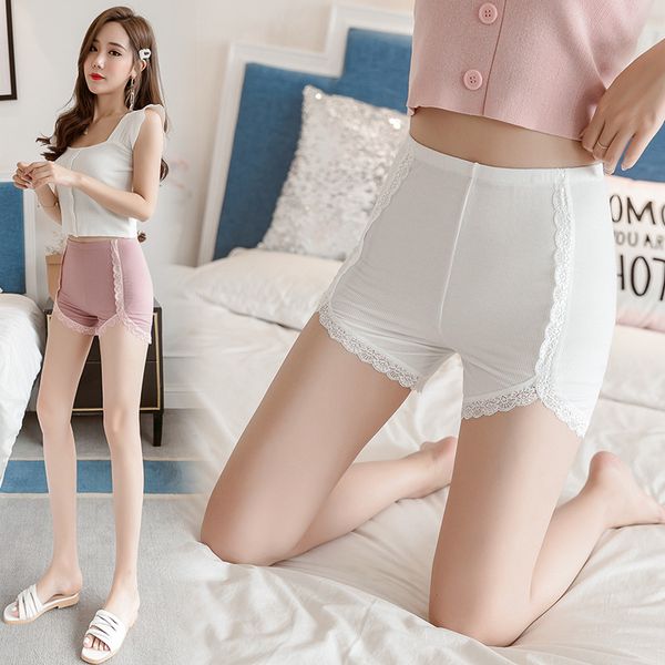 two pieces. shorts. womens cotton lace safety pants plus-sized 200 jin plus size shorts korean style stretch anti-wardrobe malfunction short, White;black
two pieces. shorts. womens cotton lace safety pants plus-sized 200 jin plus size shorts korean style stretch anti-wardrobe malfunction short, White;black