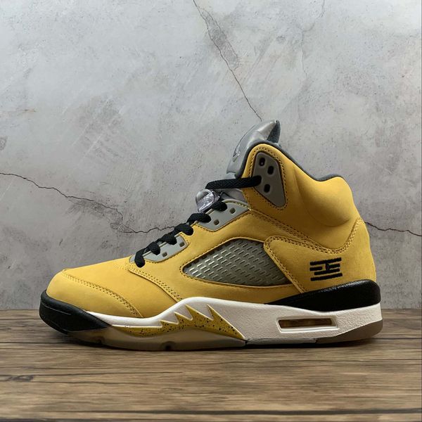 5s basketball shoes 5 jumpman men olympic metallic gold metallic silver red suede breathable outdoor sports sneakers trainers size 40-46
5s basketball shoes 5 jumpman men olympic metallic gold metallic silver red suede breathable outdoor sports sneakers trainers size 40-46