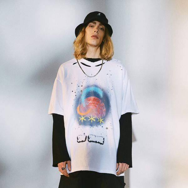 2021 new the milky way print t-shirts hip hop streetwear tshirts men fashion summer casual short sleeve tees male h8n9, White;black
2021 new the milky way print t-shirts hip hop streetwear tshirts men fashion summer casual short sleeve tees male h8n9, White;black