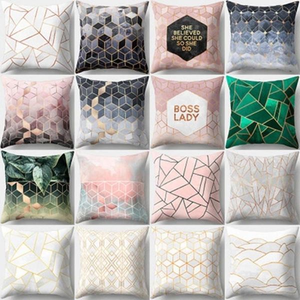 cushion/decorative pillow simple marble geometric cushion sofa chair decoration polyester car waist home (no pillow)
cushion/decorative pillow simple marble geometric cushion sofa chair decoration polyester car waist home (no pillow)