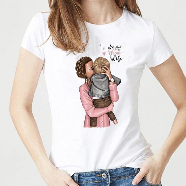 super mama t-shirts for women mother's love print white t-shirt tee shirt femme cotton vogue t shirt streetwear clothes
super mama t-shirts for women mother's love print white t-shirt tee shirt femme cotton vogue t shirt streetwear clothes
