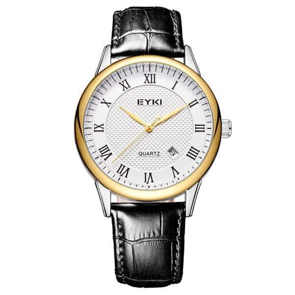 wristwatches eyki brand men's wrist watches casual fashion roman scale genuine leather strap quartz watch ladies dress clock men, Slivery;brown
wristwatches eyki brand men's wrist watches casual fashion roman scale genuine leather strap quartz watch ladies dress clock men, Slivery;brown