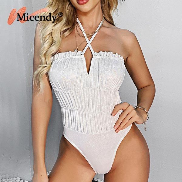 micendy white swimsuits women halter bandage bathing suits push up swimwear shiny one-piece suits pleated bodysuits ruched
micendy white swimsuits women halter bandage bathing suits push up swimwear shiny one-piece suits pleated bodysuits ruched