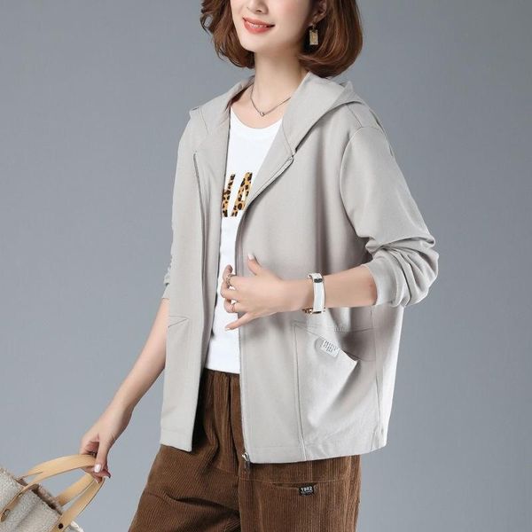 women's jackets spring oversized jacket autumn long sleeve short coat hooded outerwear windbreaker korean style fashion plus size cloth, Black;brown
women's jackets spring oversized jacket autumn long sleeve short coat hooded outerwear windbreaker korean style fashion plus size cloth, Black;brown