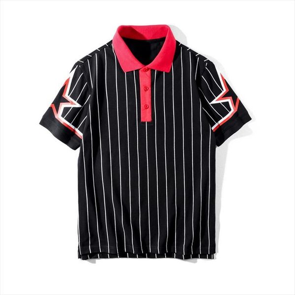 novelty punk star striped men polos fashion shirts shirt hip hop skateboard cotton tee g39, White;black
novelty punk star striped men polos fashion shirts shirt hip hop skateboard cotton tee g39, White;black