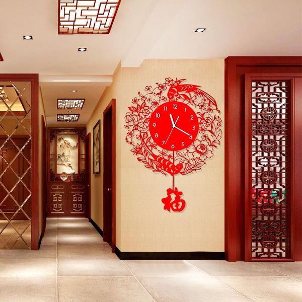 wall clocks 16inch acrylic large swingable clock modern design 3d sticker hanging living room red needle quartz silent watch
wall clocks 16inch acrylic large swingable clock modern design 3d sticker hanging living room red needle quartz silent watch