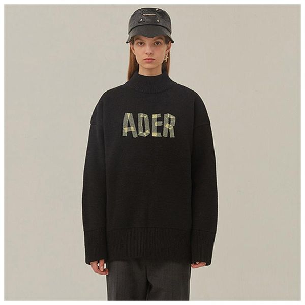 korean brand ader error 2021 autumn and winter new classic letter stand collar loose street style sweater for men and women, White;black
korean brand ader error 2021 autumn and winter new classic letter stand collar loose street style sweater for men and women, White;black