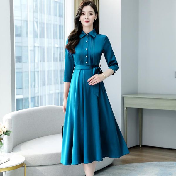 casual dresses spring autumn plus size classy pink midi women bodycon black party vestidos 2021 vintage solid satin acetate maxi dress, Black;gray
casual dresses spring autumn plus size classy pink midi women bodycon black party vestidos 2021 vintage solid satin acetate maxi dress, Black;gray