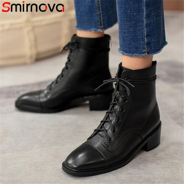 boots smirnova 2021 vintage genuine leather shoes women autumn winter zipper thick heel ankle black
boots smirnova 2021 vintage genuine leather shoes women autumn winter zipper thick heel ankle black
