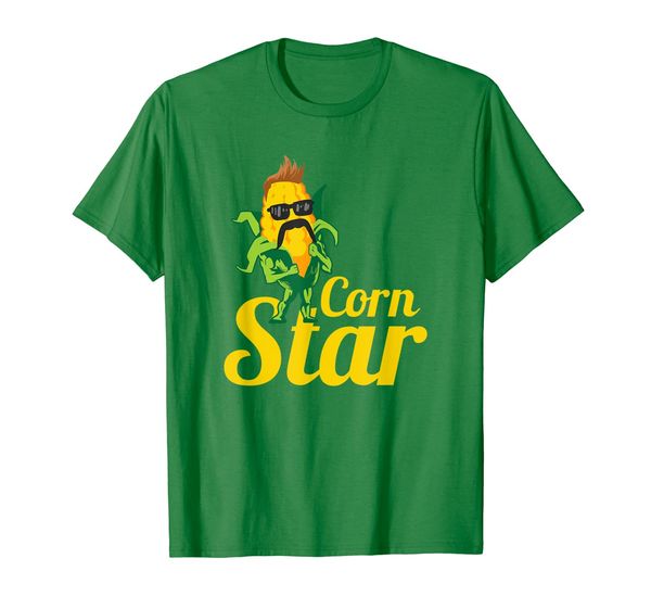Funny Corn Star Sunglasses Mustache Maize T-Shirt, Mainly pictures