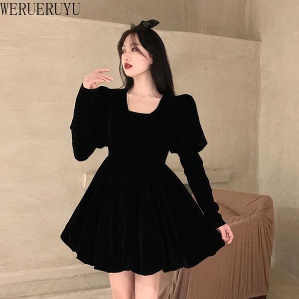casual dresses werueruyu black dress women 2021 o-neck high waist plus a-line, Black;gray
casual dresses werueruyu black dress women 2021 o-neck high waist plus a-line, Black;gray