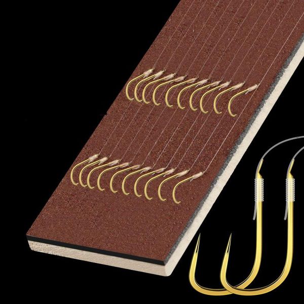 fishing hooks crucian carp upgrade barbed fish hook set with line double link sub-line gear accessories
fishing hooks crucian carp upgrade barbed fish hook set with line double link sub-line gear accessories