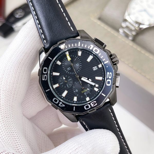 luxury mens watches dual-color luminous 30m waterproof satch brand designer man watch leather strap 43mm dial for men christmas gift valenti, Slivery;brown
luxury mens watches dual-color luminous 30m waterproof satch brand designer man watch leather strap 43mm dial for men christmas gift valenti, Slivery;brown