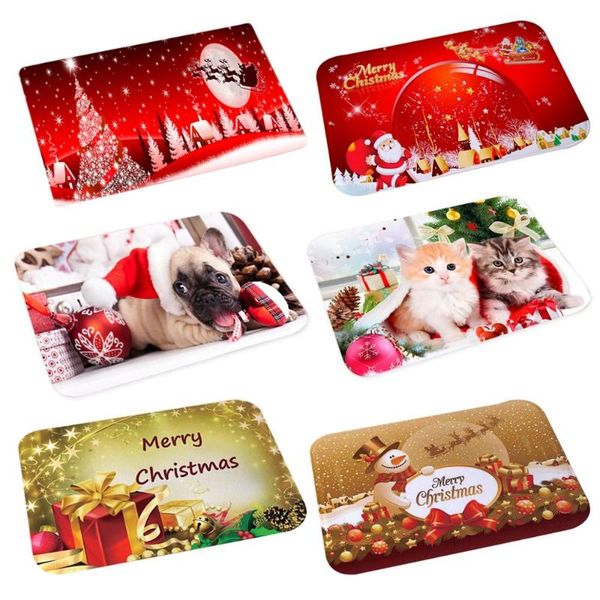 christmas decorations merry door mat santa claus flannel outdoor carpet for home xmas party
christmas decorations merry door mat santa claus flannel outdoor carpet for home xmas party