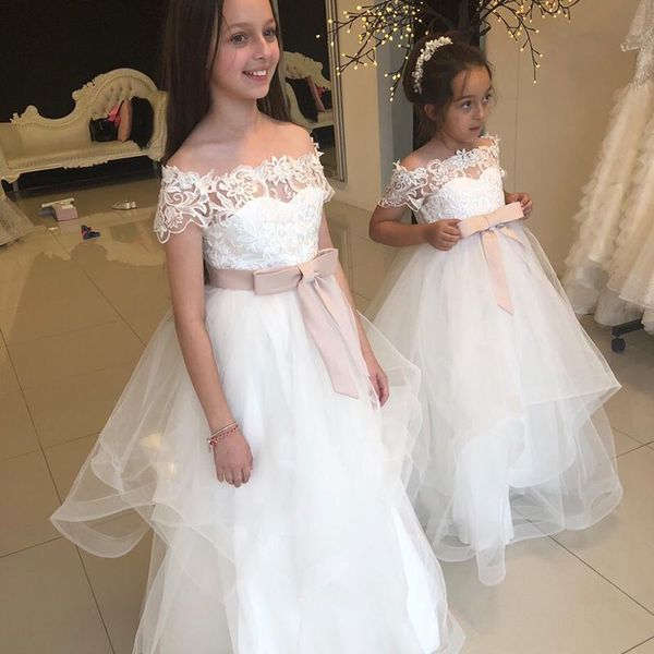 girl's dresses gorgeous blush pink sash white boat neck short sleeves lace tulle girls flower girl wedding birthday party dress, Red;yellow
girl's dresses gorgeous blush pink sash white boat neck short sleeves lace tulle girls flower girl wedding birthday party dress, Red;yellow