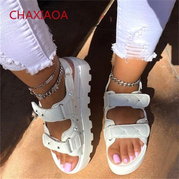 sandals chaxiaoa runway women flats open toe rivet studs ladies roman platform shoes ankle strap leather woman gladiator, Black
sandals chaxiaoa runway women flats open toe rivet studs ladies roman platform shoes ankle strap leather woman gladiator, Black