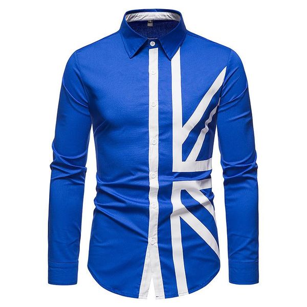 men's casual shirts shirt, european splicing long sleeve fashion, White;black
men's casual shirts shirt, european splicing long sleeve fashion, White;black