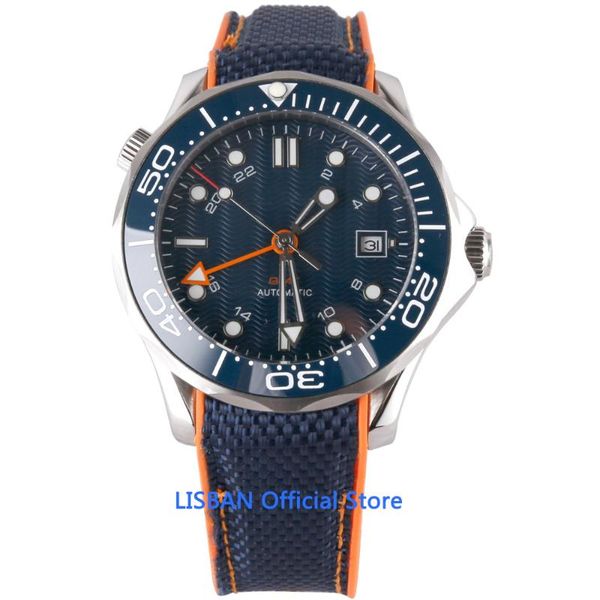 wristwatches 41mm automatic mechanical mens watch gmt movement luxury luminous waterproof calendar clock sapphire glass wristwatch men, Slivery;brown
wristwatches 41mm automatic mechanical mens watch gmt movement luxury luminous waterproof calendar clock sapphire glass wristwatch men, Slivery;brown