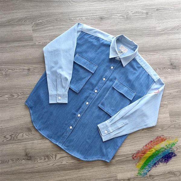 2021 new superior 20aw ec two colors denim female shirts 1:1 better quality cavs empt two-tone shirt 4g0b, Black
2021 new superior 20aw ec two colors denim female shirts 1:1 better quality cavs empt two-tone shirt 4g0b, Black